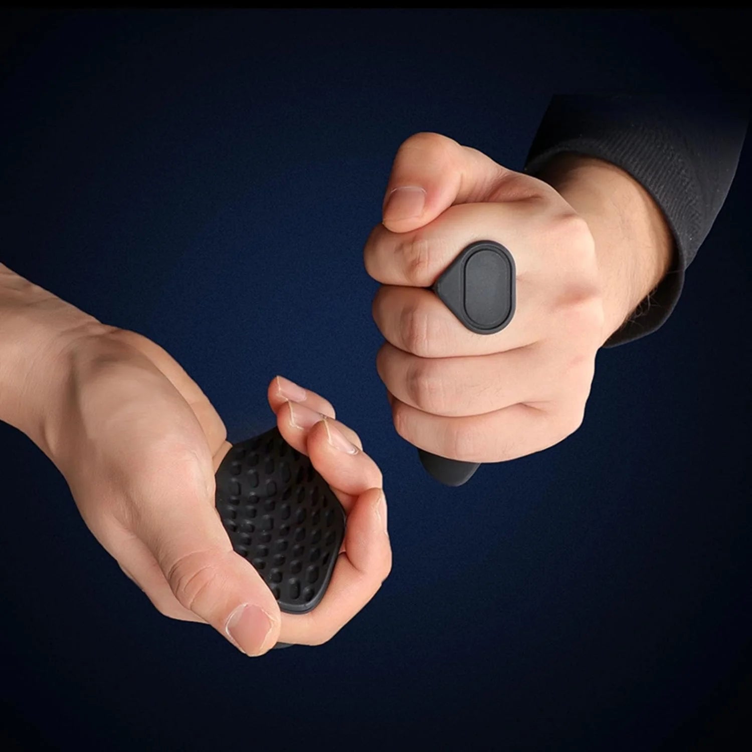 Rubber Gym Grips Fingerless Workout Gym Gloves, Pull up Grips for Men Women Crosstraining Palm Grips Hand Protection, Weight Lifting Grips Bodybuilding Gymnastics Hand Grips for Deadlifts